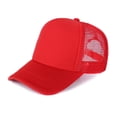 thumbnail image 1 of Gorra de malla de esponja en blanco, gorra bordada puntiaguda, gorra de viaje con protección solar impresa, gorra de béisbol para niños, 1 of 1