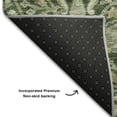 thumbnail image 5 of Addison Rugs Mayfield Premium Machine Washable Transitional Floral Green Rectangle Rug, 9' x 12', 5 of 6