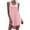 Pink, variant on AGWOLF Womens Long Racerback Tank Tops Loose Fit Sleeveless Scoop Neck Tshirts Women's Workout Yoga Tops Long Tank Tops for Women