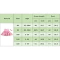 thumbnail image 2 of AMERTEER Bébé Filles Tutu Robe Bambin Cravate-Teinte Maille Tutu Robe Bébé Tulle Robes Fille Robe Princesse Sans Manches Arc-en-Ciel 3-4 Ans, 2 of 7