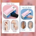 thumbnail image 5 of Hanging Cosmetic Bag Travel Bag for Makeup Storage Beige, 5 of 5