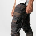 thumbnail image 5 of Vedolay Big and Tall Pants Men Comfy Slacks Loose Cargo Pants Camouflage,XL, 5 of 5