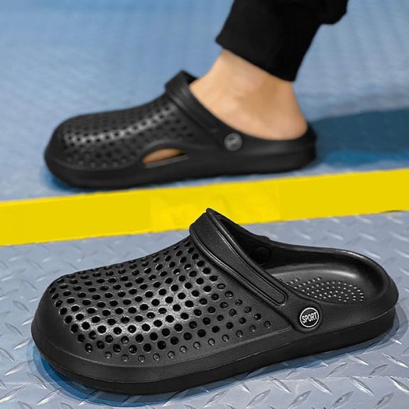 House Slippers Men Arch Support Casual Beach Leisure Open Toe On Summer Footwear Relaxing Combining with Casual Outfits Sandals Men