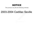 thumbnail image 2 of Transit Auto Front Disc Brake Rotors and Semi-Metallic Pads Kit for Car 2003 Cadillac Seville K8S-100034, 2 of 11