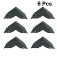 thumbnail image 2 of Mutmorningal 6pcs Wooden Corner Protectors Triangle Safety Wrap for Box Corners 70mm, 2 of 10