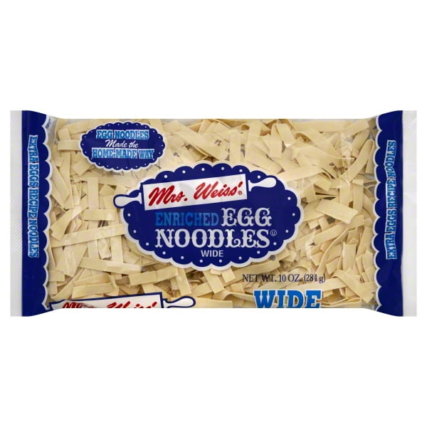 Mrs Weiss' Wide Egg Noodles 10 Oz Bag