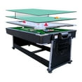 thumbnail image 5 of RACK Triad 7-Foot 3-in-1 Multi Game Swivel Billiard/Pool Table (Green Felt with Black Body), 5 of 7
