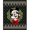thumbnail image 2 of Girl's Mickey & Friends Mickey and Friends Ugly Sweater  Graphic Tee Black Large, 2 of 4