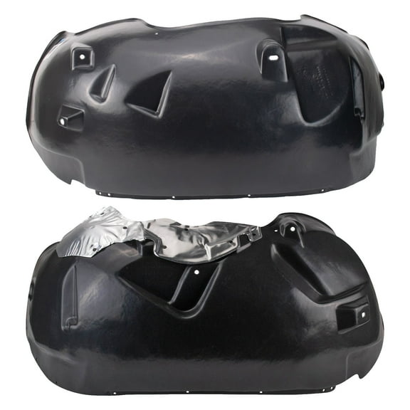 TRQ Inner Fender Liner Set Fits Select 2005-2010 Dodge Dakota 2011 Ram CH1248129 CH1249129