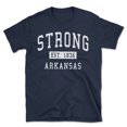 thumbnail image 1 of Strong Arkansas Classic Established Men's Cotton T-Shirt, 1 of 1