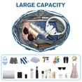 thumbnail image 6 of ZPurple Beach Bag, Waterproof Sandproof Beach Tote Bag, 35L Large Capacity Foldable Travel Hand Bag for Women, 6 of 8