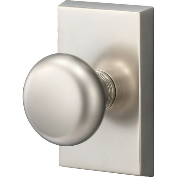 Sure-Loc Ok100 Oakley Non-Turning One-Sided Dummy Door Knob - Nickel