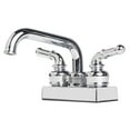 thumbnail image 1 of Laguna Brass 2510CP RV Mobile Home Non-Metallic 4" Swivel Laundry Utility Faucet, Chrome Finish, 1 of 1