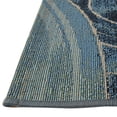 thumbnail image 6 of Unique Loom Outdoor Modern Collection Area Rug - Azera (2' x 6' 1" Runner Multi/Blue), 6 of 7