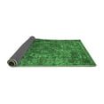 thumbnail image 2 of Ahgly Company Indoor Round Oriental Emerald Green Industrial Area Rugs, 5' Round, 2 of 4