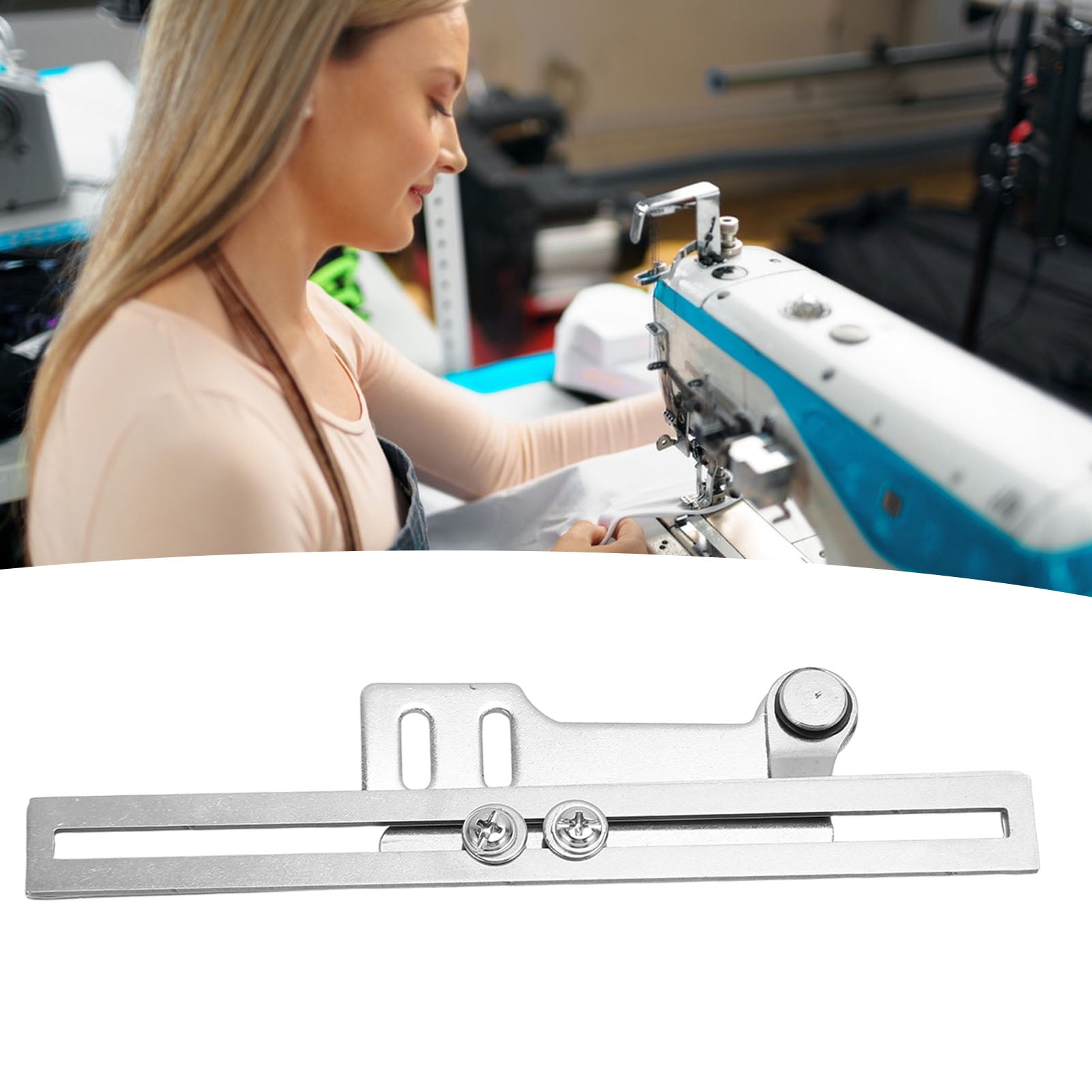 Industrial Sewing Machine Binding Attachment, Stainless Steel 3 In 1
