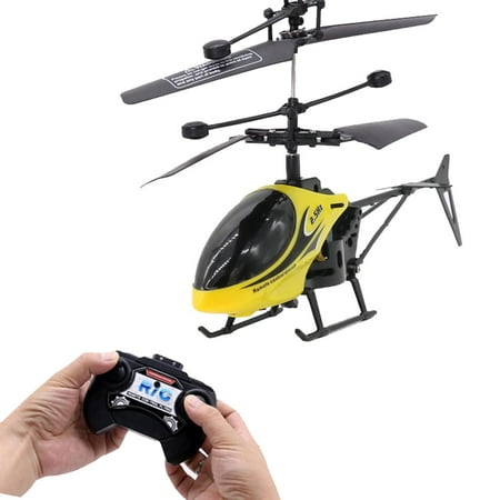 Anti-Fall King Mini Two-Way Remote Control Aircraft Helicopter Drone ...