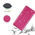 thumbnail image 2 of Allytechgroup for iPhone 16 Plus Wallet Case Bling Glitter Design, Slim PU Leather Cards Holder Flip Stand Cover for Girls Women Shockproof Wallet Case for iPhone 16 Plus, Rose, 2 of 7