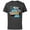 Charcoal, variant on Avengers Super Hero Mighty Dad Birthday Father’s Day - Short Sleeve Cotton T-Shirt for Adults - Customized-Charcoal