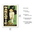thumbnail image 2 of Narcotic - Must Death Be The Price of Such Glorious Dreams - Vintage Drug Exploitation Film Movie Poster c.1933 - Master Art Print (Unframed) 13in x 19in, 2 of 4