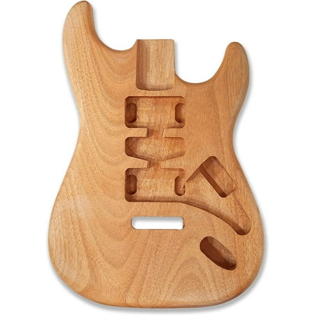 BexGears DIY Electric Guitar Body Okoume Wood