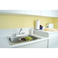 thumbnail image 2 of Delta Teck Deckmount 2 Handle Kitchen Faucet 8'' Center Lead Free, 2 of 2