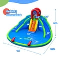 thumbnail image 2 of Gymax Inflatable Waterslide Wet & Dry Bounce House w/Upgraded Handrail Blower Excluded, 2 of 10