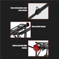 thumbnail image 3 of Youkk Rear Bike Rack Aluminum Alloy Rear Bike Frame Adjustable Cargo Rack Equipment Stand Luggage Carrier, 3 of 6