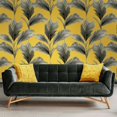 thumbnail image 2 of Belgravia - Papel Pintado de Pared Kailani Diseño Hoja (Amarillo, Gris), 2 of 2