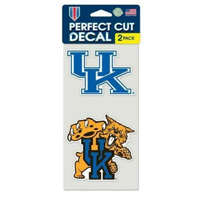 Kentucky Wildcats Ensemble de 2 Die Cut Décalcomanies