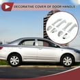 thumbnail image 2 of 1 Set Car Door Handle Cover for Honda Accord 2008-2012 Outside Silver Tone ABS, 2 of 6