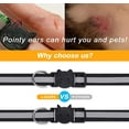 thumbnail image 5 of 6 Pcs Reflective Cat Collar with Bell, Breakaway Cat Collars with Name Tag, 5 of 7
