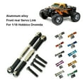 thumbnail image 4 of Xingzhi Aluminum Alloy Front Rear Servo Link For 1/18 Hobbico Dromida Better Control red 1Set, 4 of 6