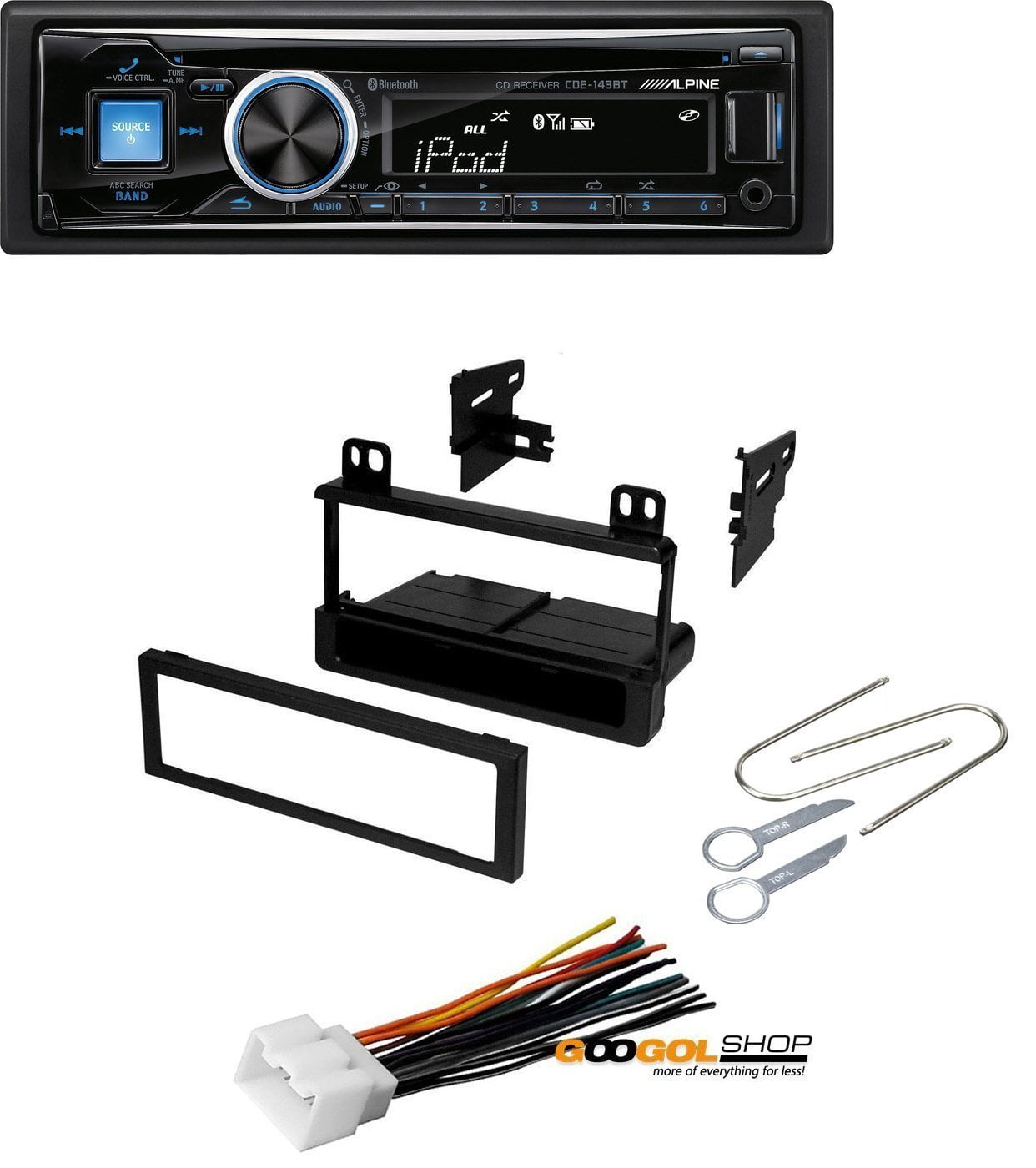 Alpine CDA-137BT Car Radio Stereo Replacement Wiring Harness Loom ISO Lead