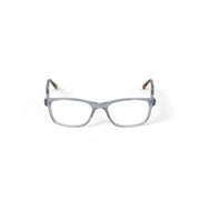 Windsor Eyes Youth Adolofo Teammate Square Prescription Eyeglasses with Case, Crystal Gray