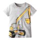 thumbnail image 2 of Camiseta TABNIX Excavator de manga corta para niños de 2 a 7 años, paquete de 4, 2 of 6