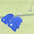thumbnail image 4 of Cubiertas de cabeza de hierros de golf Zulema 10 Uds Azul, 4 of 8