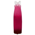 thumbnail image 4 of Collation des Grades Dress Women's Summer Design Décontracté Dress Dégradé Sans Manches Col Suspendu Col en V Long Dress Robes pour Femmes 2023 Décontracté en Liquidation, 4 of 5