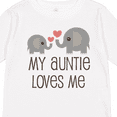 thumbnail image 4 of Inktastic My Auntie Loves Me Boys or Girls Long Sleeve Toddler T-Shirt, 4 of 5