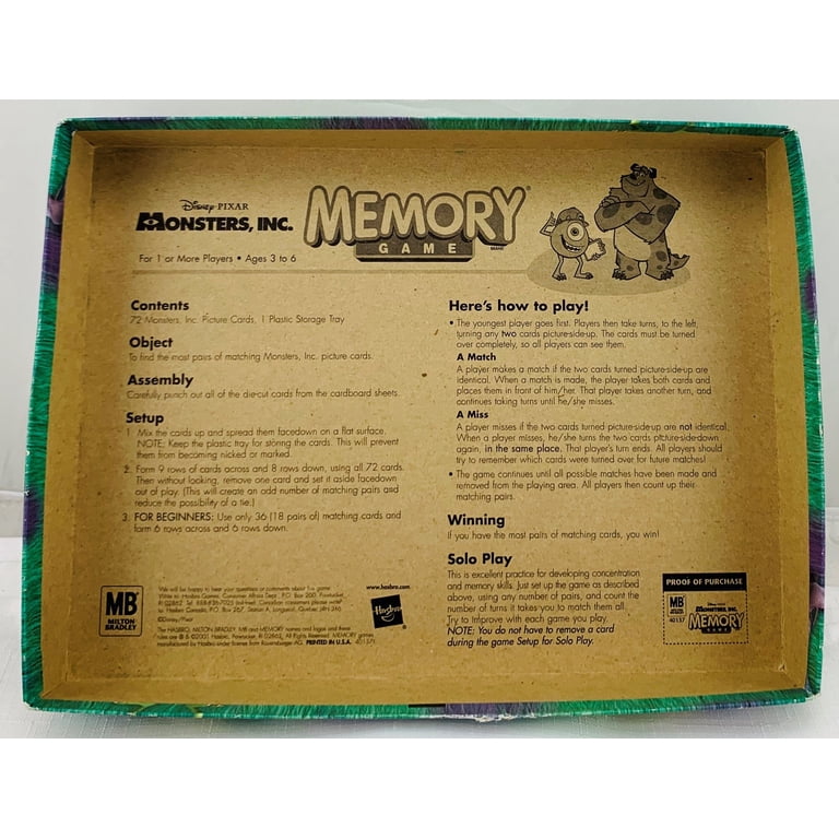 Monsters Inc Game Over