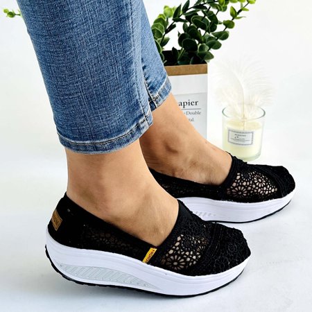

Sandals For Women Ladies Mesh Lace Breathable Rocking Shoes Wedge Platform Casual Shoes Note Please Buy One Or Two Sizes Larger