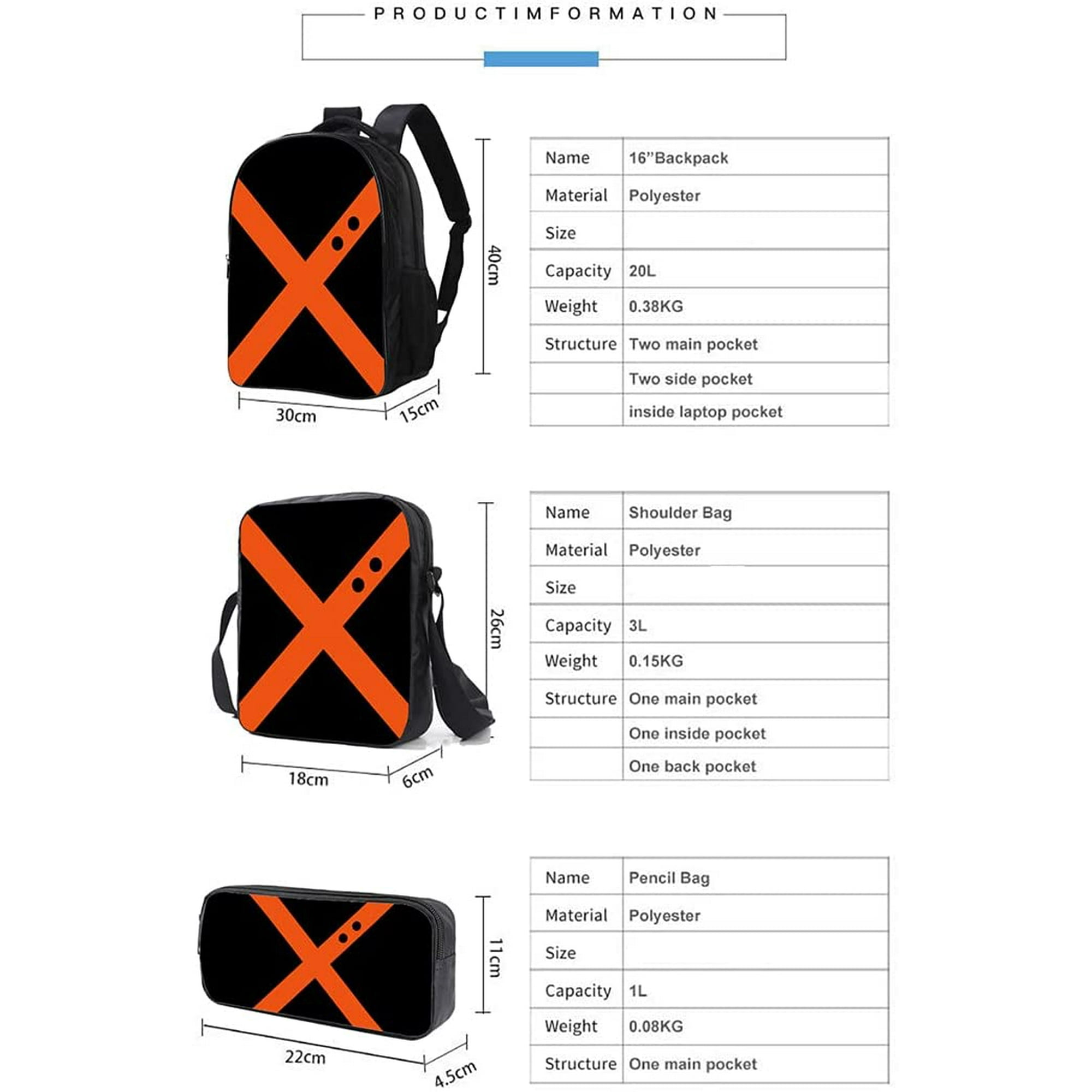 Anime backpacks near me sale