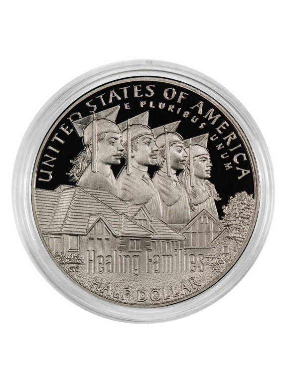Collectible 2017-S Proof 50c Boys Town Centennial Clad Half Dollar in Capsule