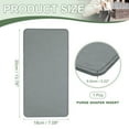 thumbnail image 2 of Uxcell Felt Base Shaper, Bag Bottom Shaper Purse Organizer Insert Arc Corner Liner Board Insert, Fit for Bag Cement Gray 14 x 7 Inch, 2 of 7
