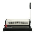 thumbnail image 1 of Paper Punching Tool, Metal Shell Labor Saving Compact Size Loose Leaf Hole Punch  For Schools For Offices, 1 of 8