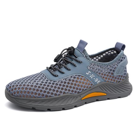 

Men‘s Shoes Summer New 2024 Hollow Mesh Thin Breathable Mesh Shoes Sports Soft Sole Men‘s Casual Trendy Shoes
