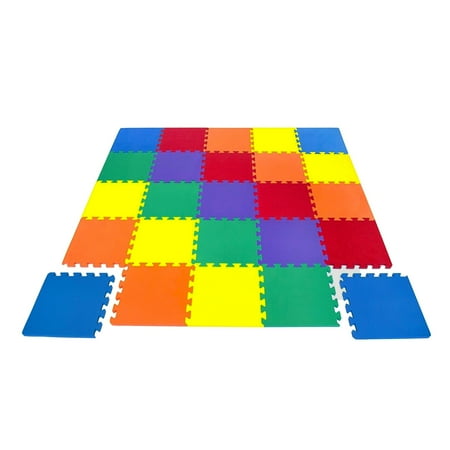 Ewonderworld 25 Pc 1 2 Thick Baby And Kids Interlocking Foam