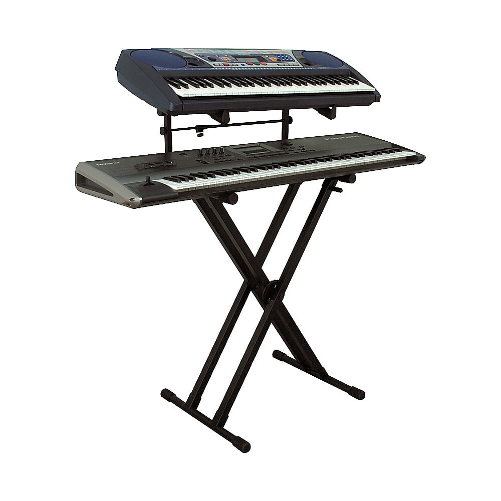On-Stage Deluxe Heavy Duty X 2-Tier Keyboard Stand