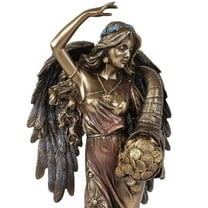 11.5 Inch Greek Figure Winged Lady Fortuna Decor Collectible Gifts
