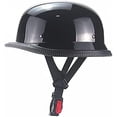 thumbnail image 1 of Motorcycle Half Helmet Beanie Retro German Motorcycle Helmet Half-face Bicycle Scooter, 1 of 4